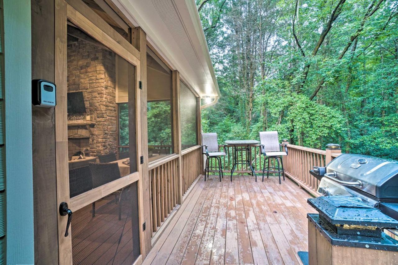 Hootenanny At Horton Creek Creekside Escape! Helen Exterior photo