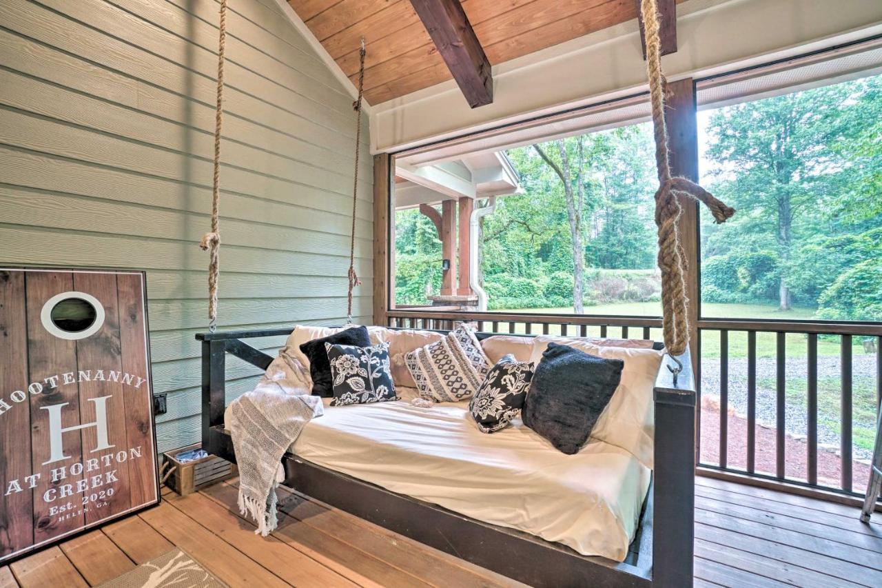 Hootenanny At Horton Creek Creekside Escape! Helen Exterior photo