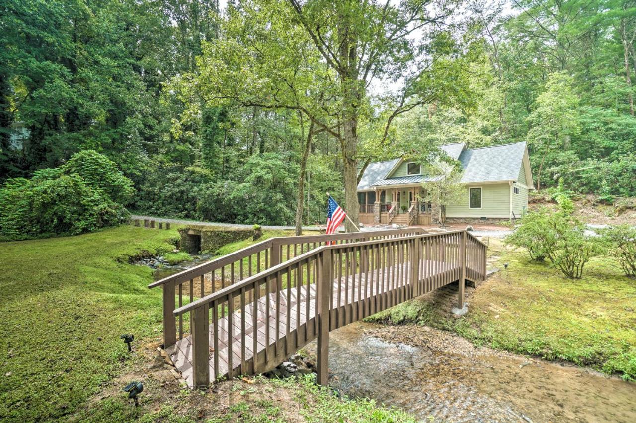 Hootenanny At Horton Creek Creekside Escape! Helen Exterior photo